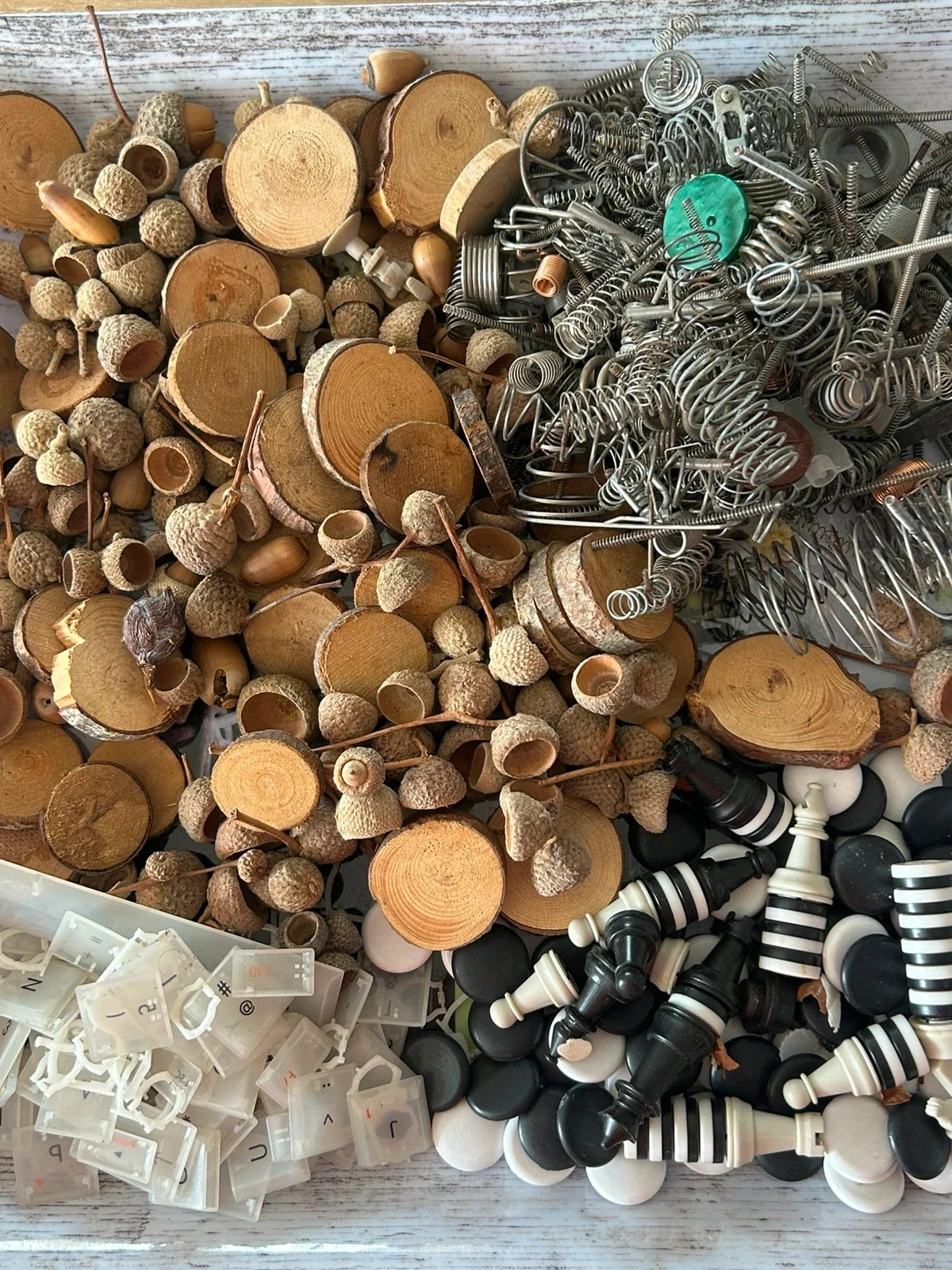 Gros lot, Vieux accessoires atypiques de vide atelier